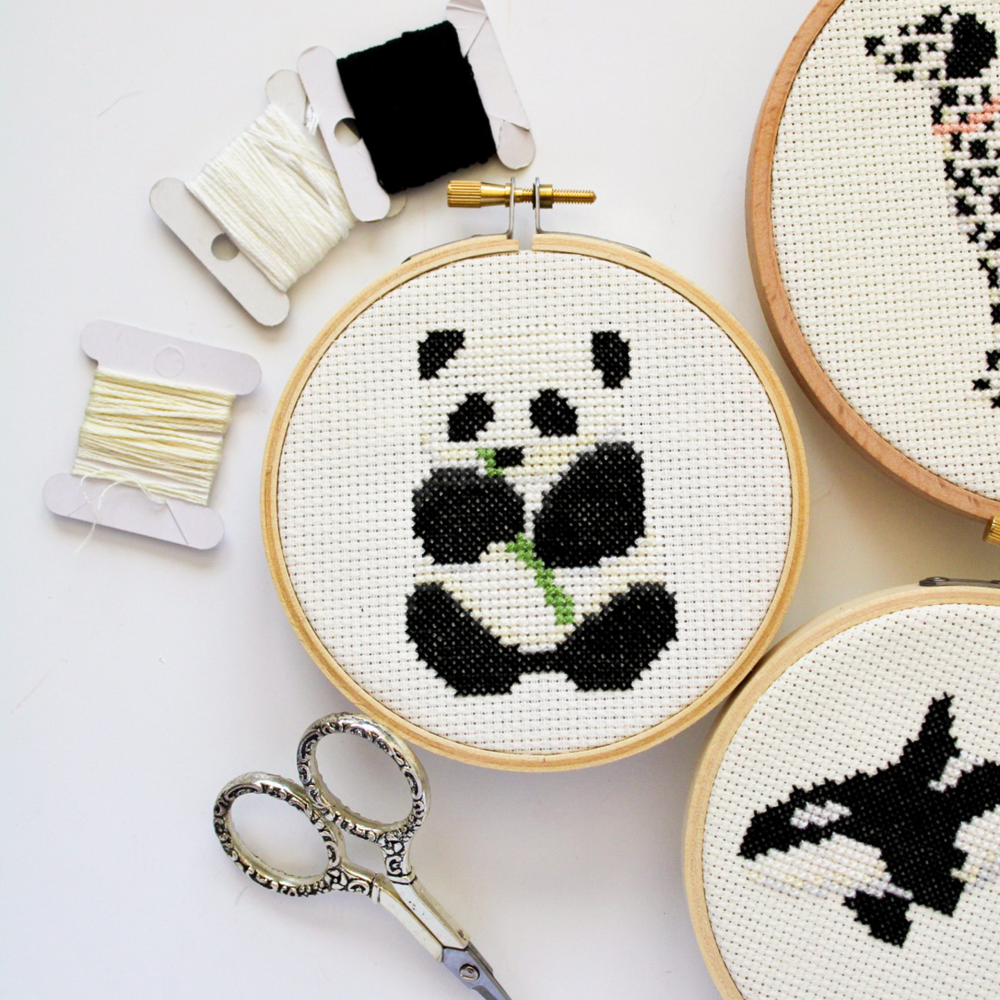 Panda PDF Cross Stitch Pattern