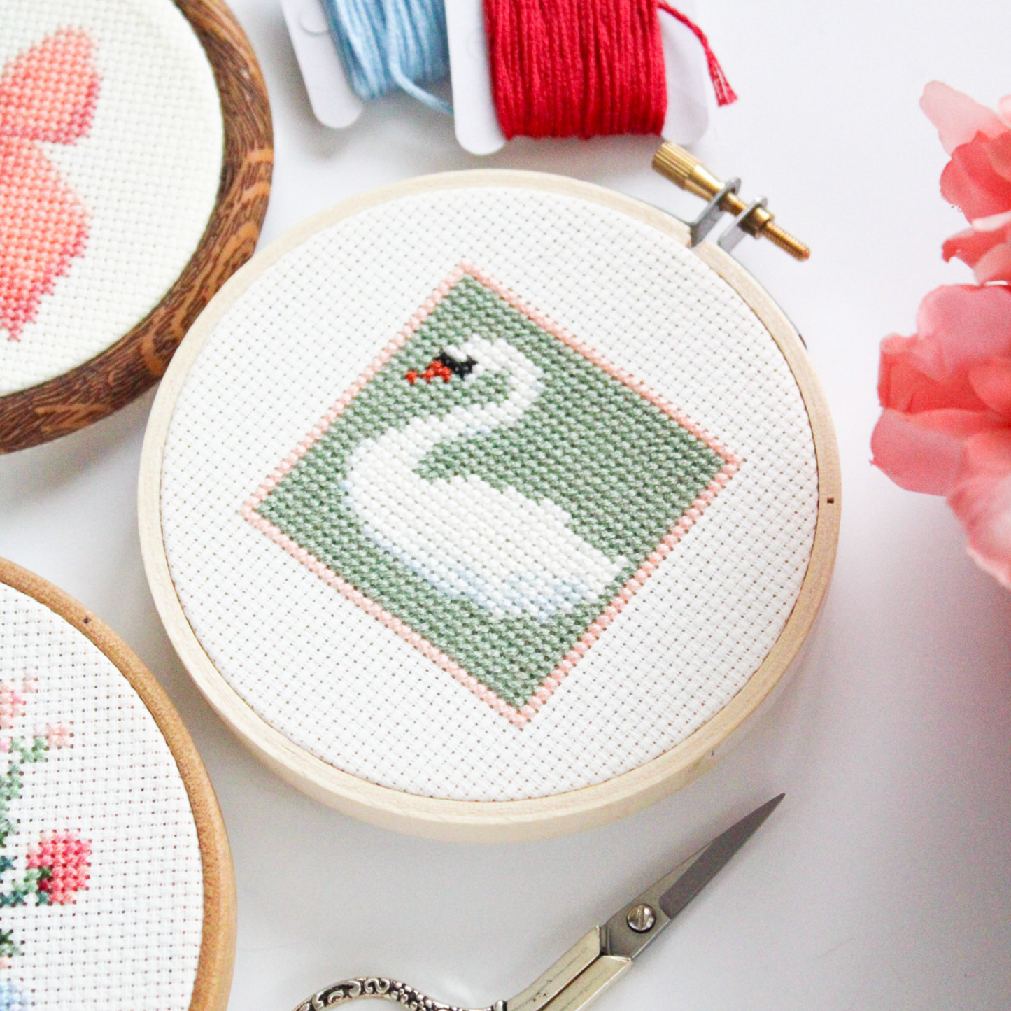 Swan PDF Cross Stitch Pattern