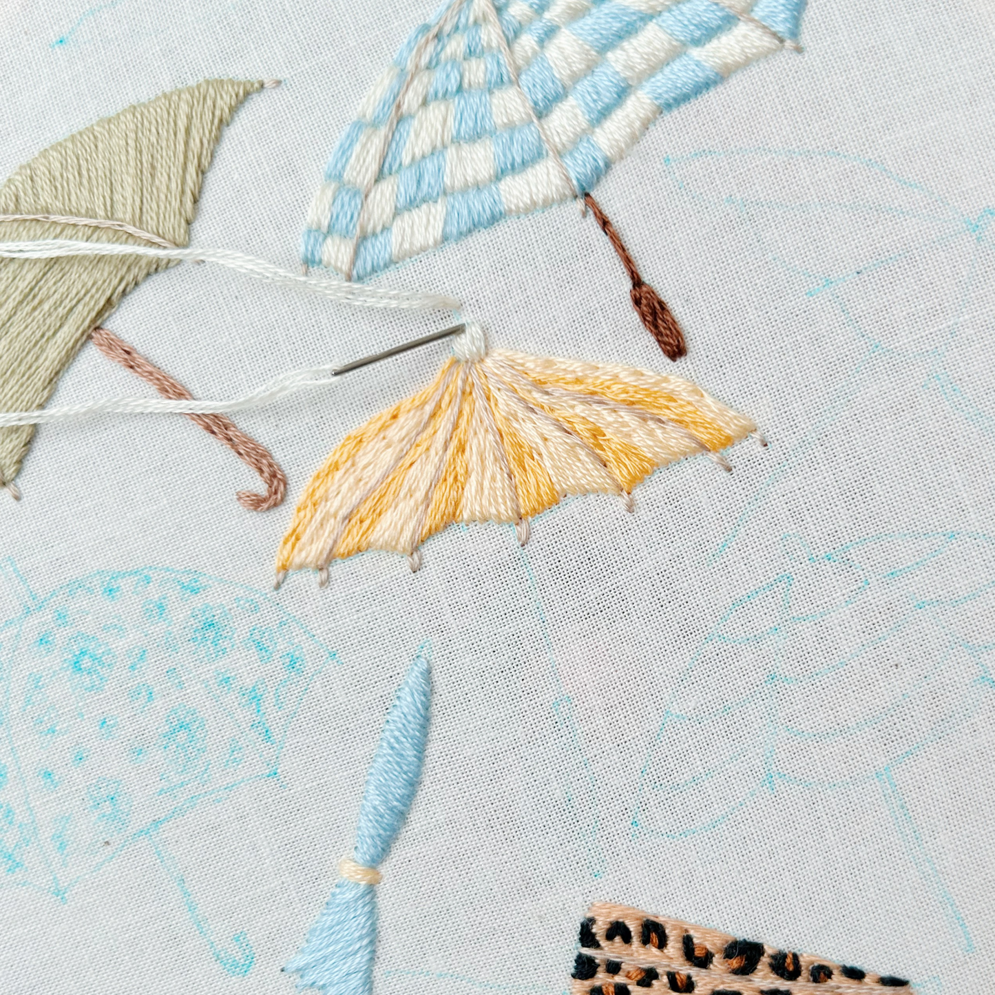 Audrey Umbrella PDF Embroidery Pattern