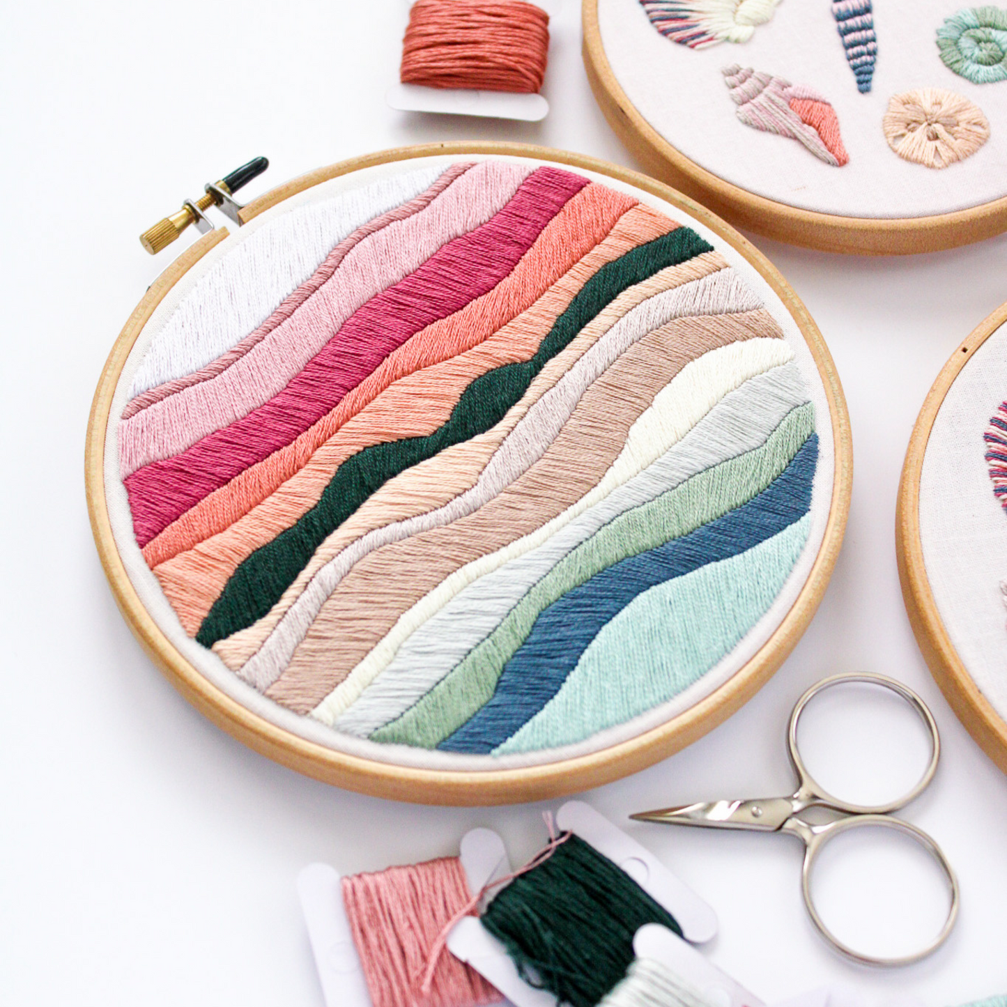 Seashell Collector PDF Embroidery Pattern