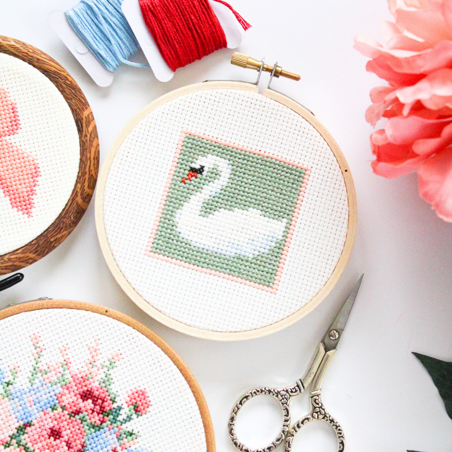 Swan PDF Cross Stitch Pattern