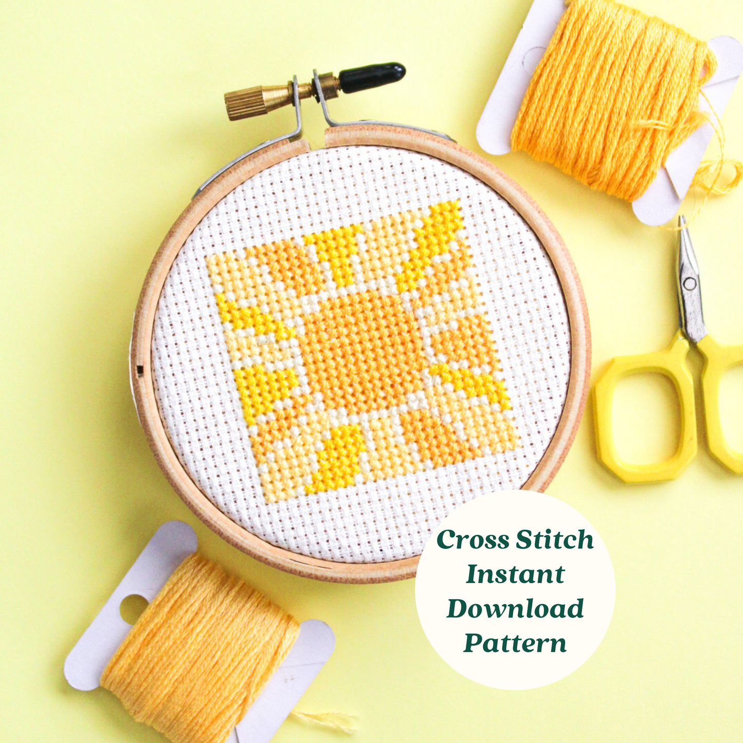 Sunshine Cross Stitch PDF Pattern