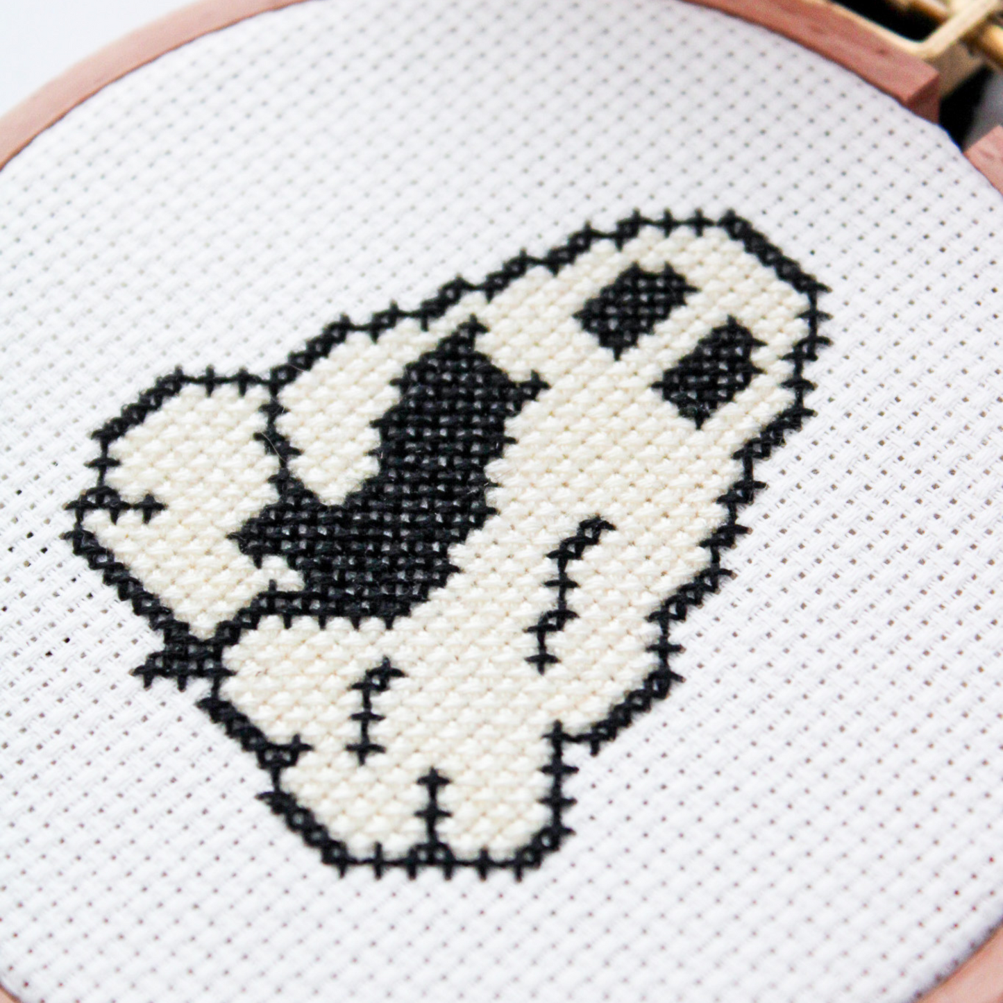 Ghost & Cat PDF Cross Stitch Pattern