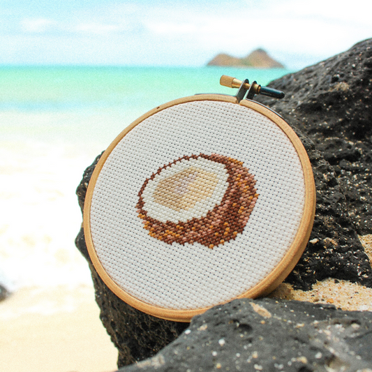 Coconut PDF Cross Stitch Pattern