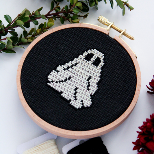 Ghost PDF Cross Stitch Pattern