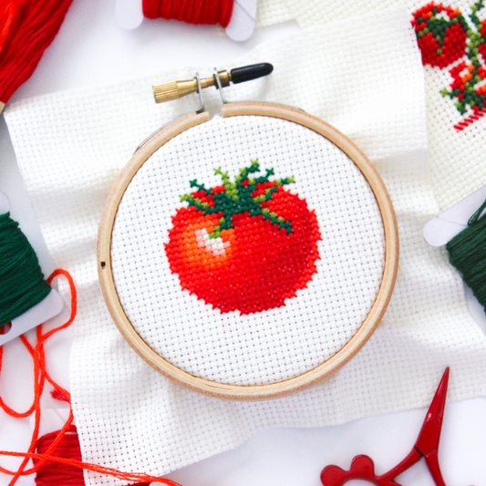 Tomato PDF Cross Stitch Pattern