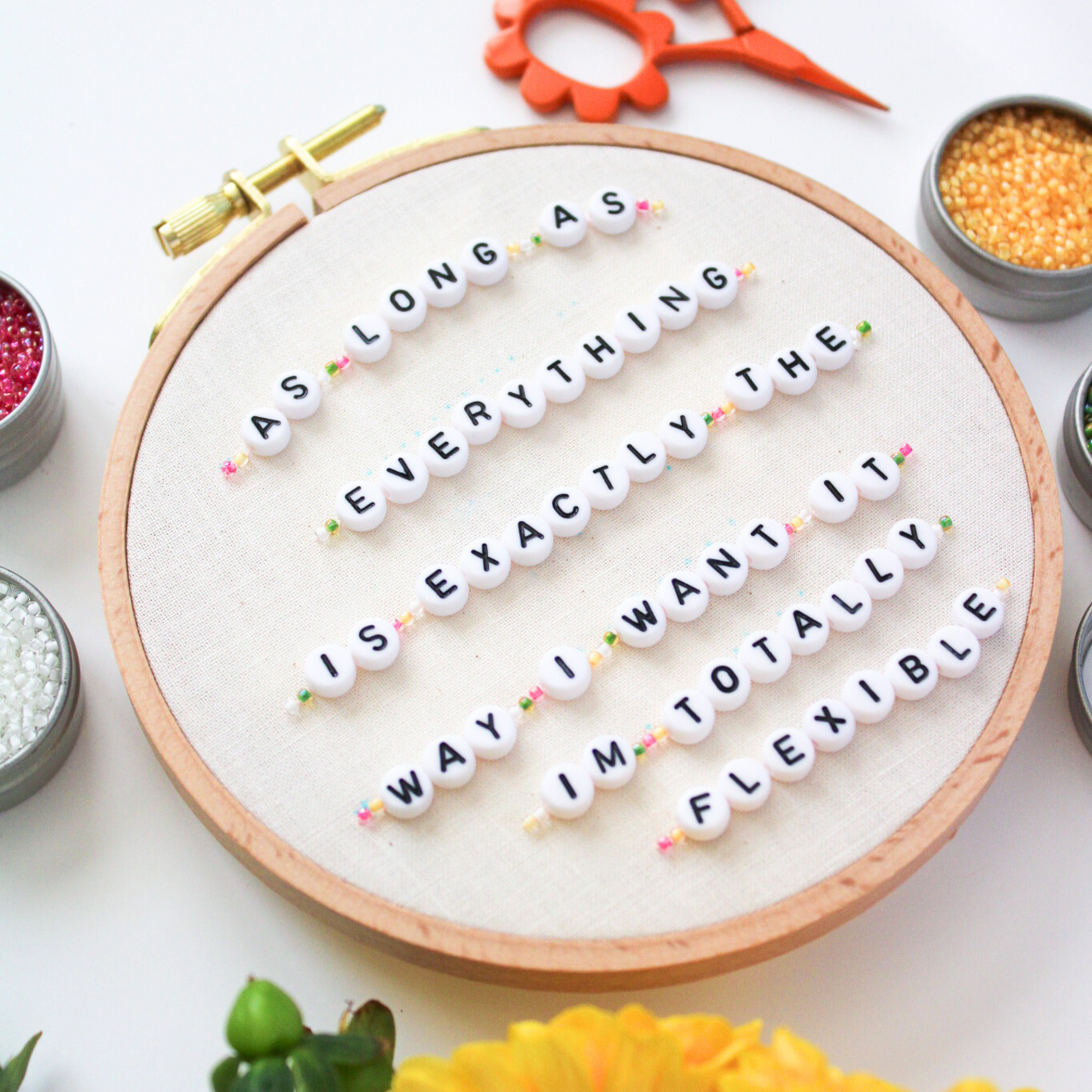 Friendship Bracelet PDF Embroidery Pattern