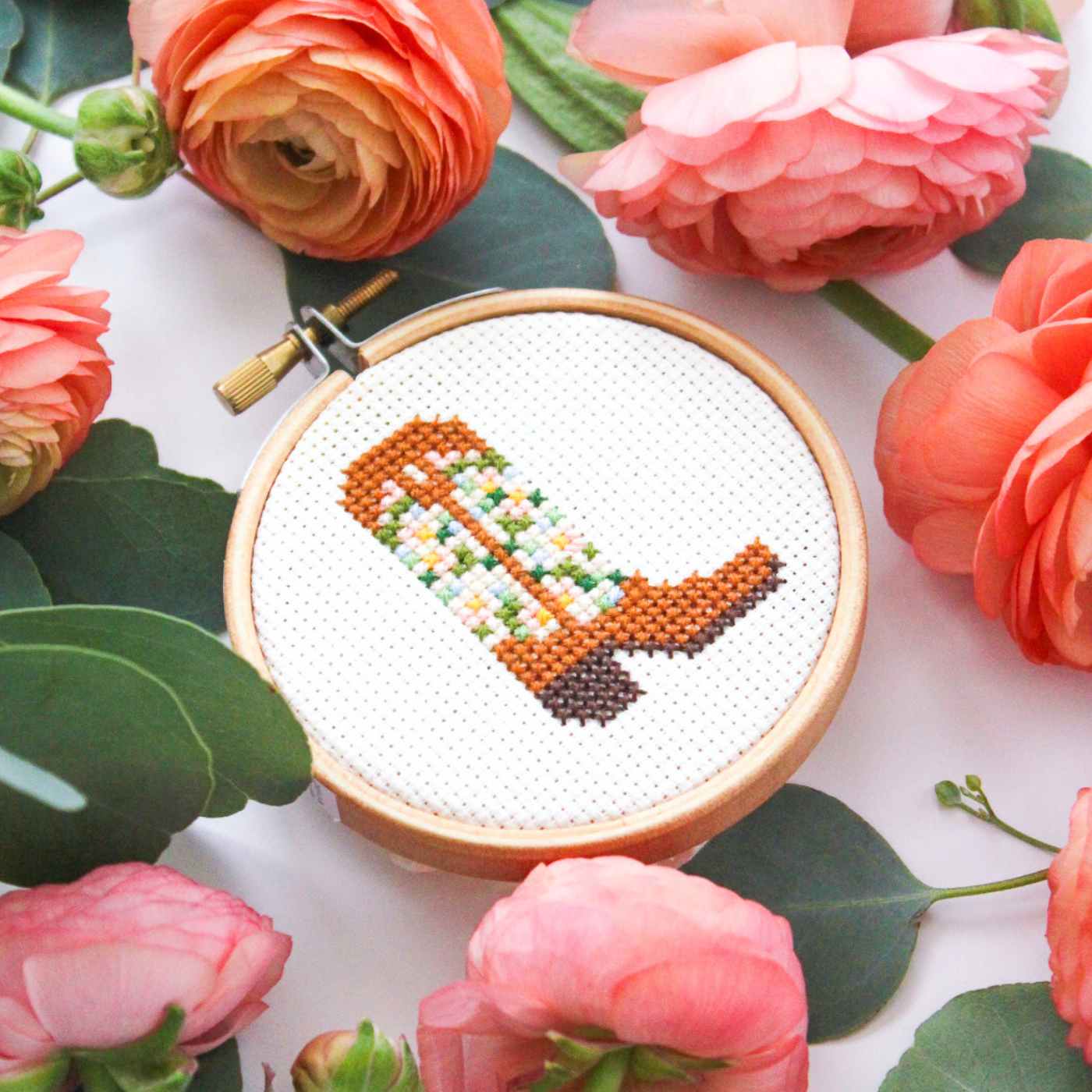 Cowgirl Boot Cross Stitch PDF Pattern