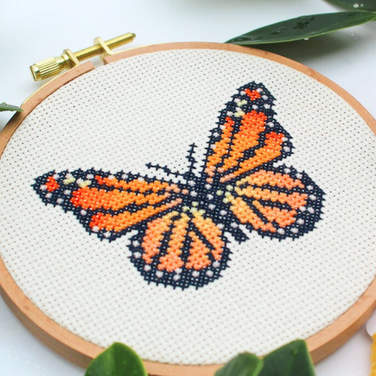 Monarch PDF Cross Stitch Pattern