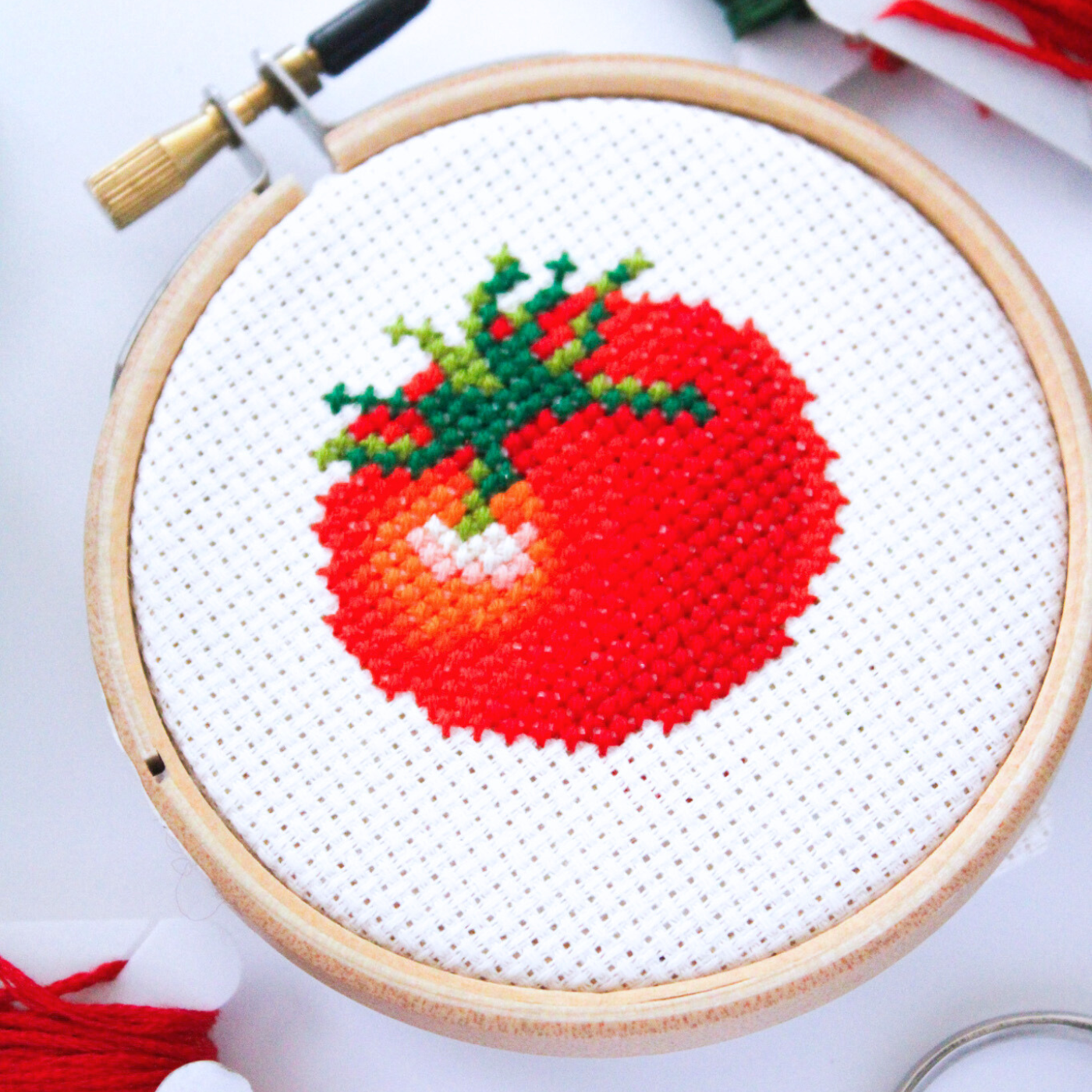 Tomato PDF Cross Stitch Pattern