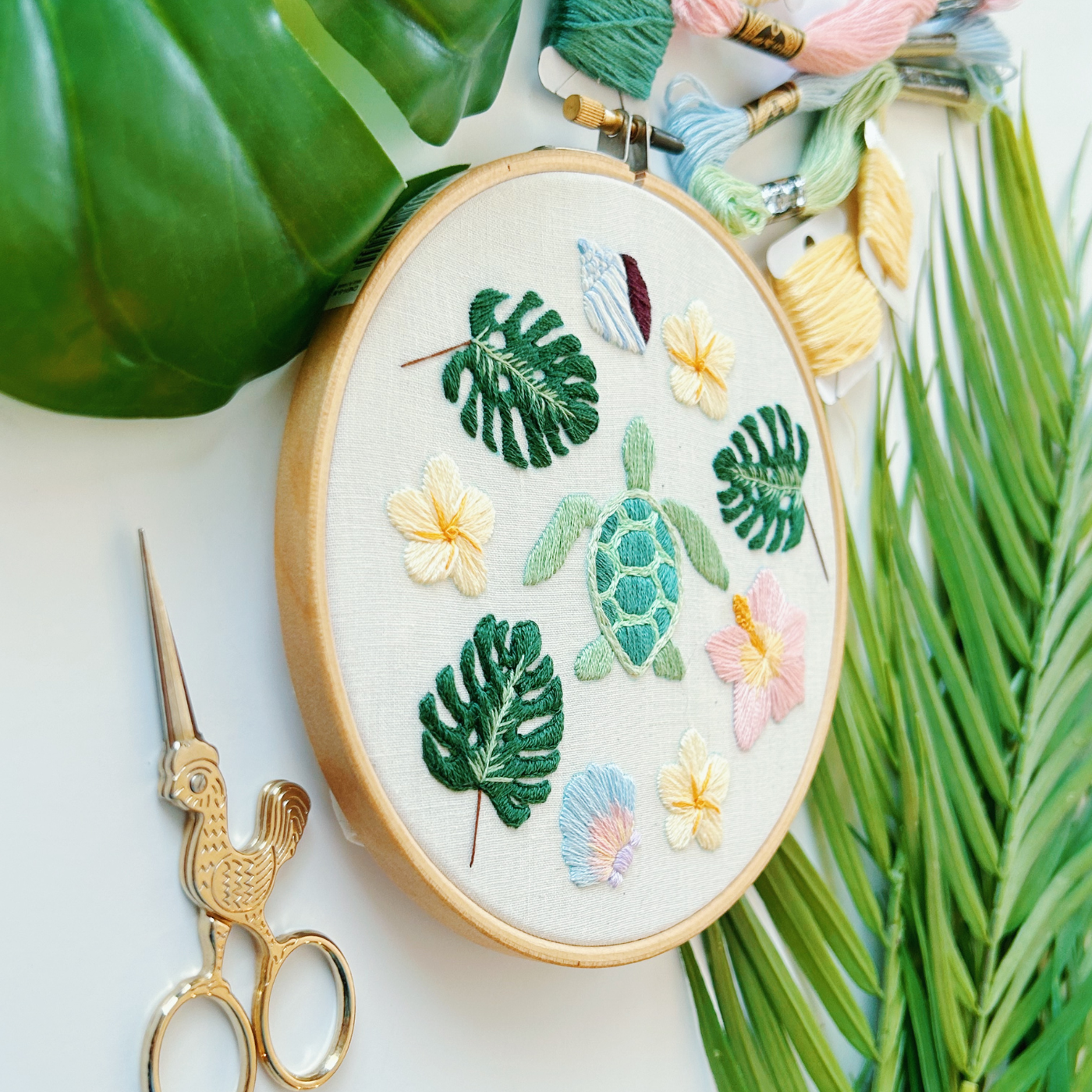 Island Medley PDF Embroidery Pattern