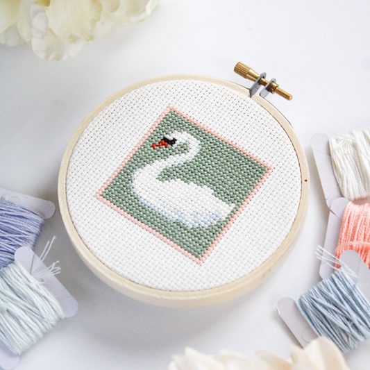 Swan PDF Cross Stitch Pattern