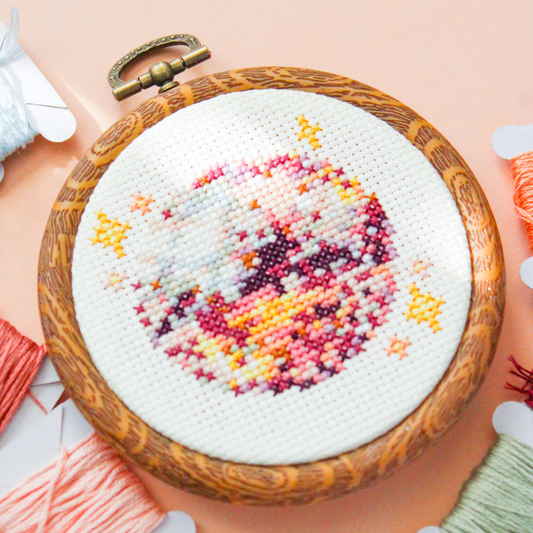 Disco Ball PDF Cross Stitch Pattern