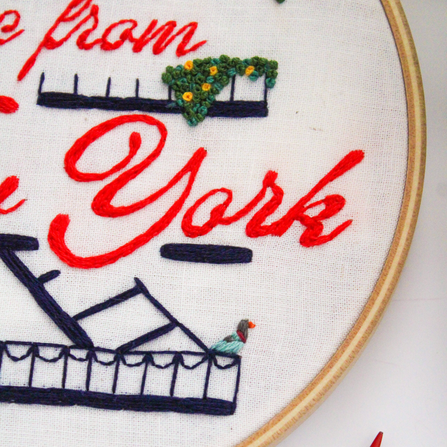 Live From New York PDF Embroidery Pattern