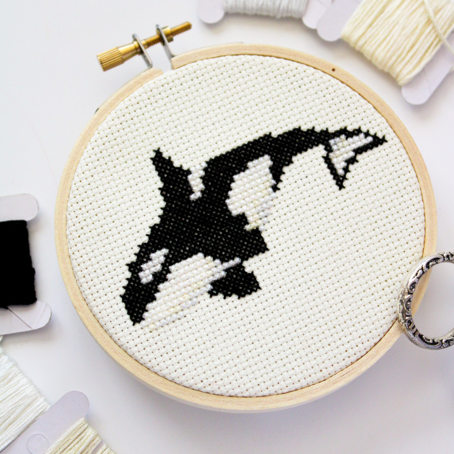 Orca PDF Cross Stitch Pattern