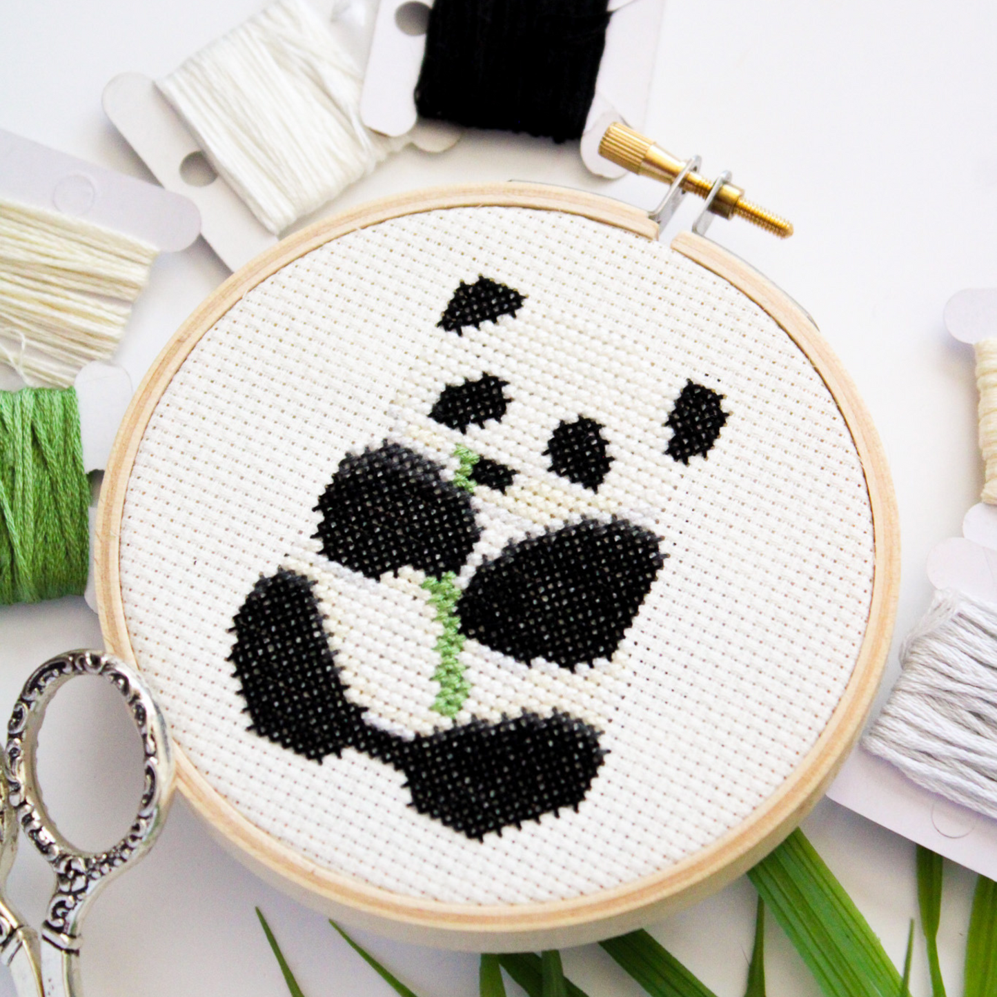 Panda PDF Cross Stitch Pattern