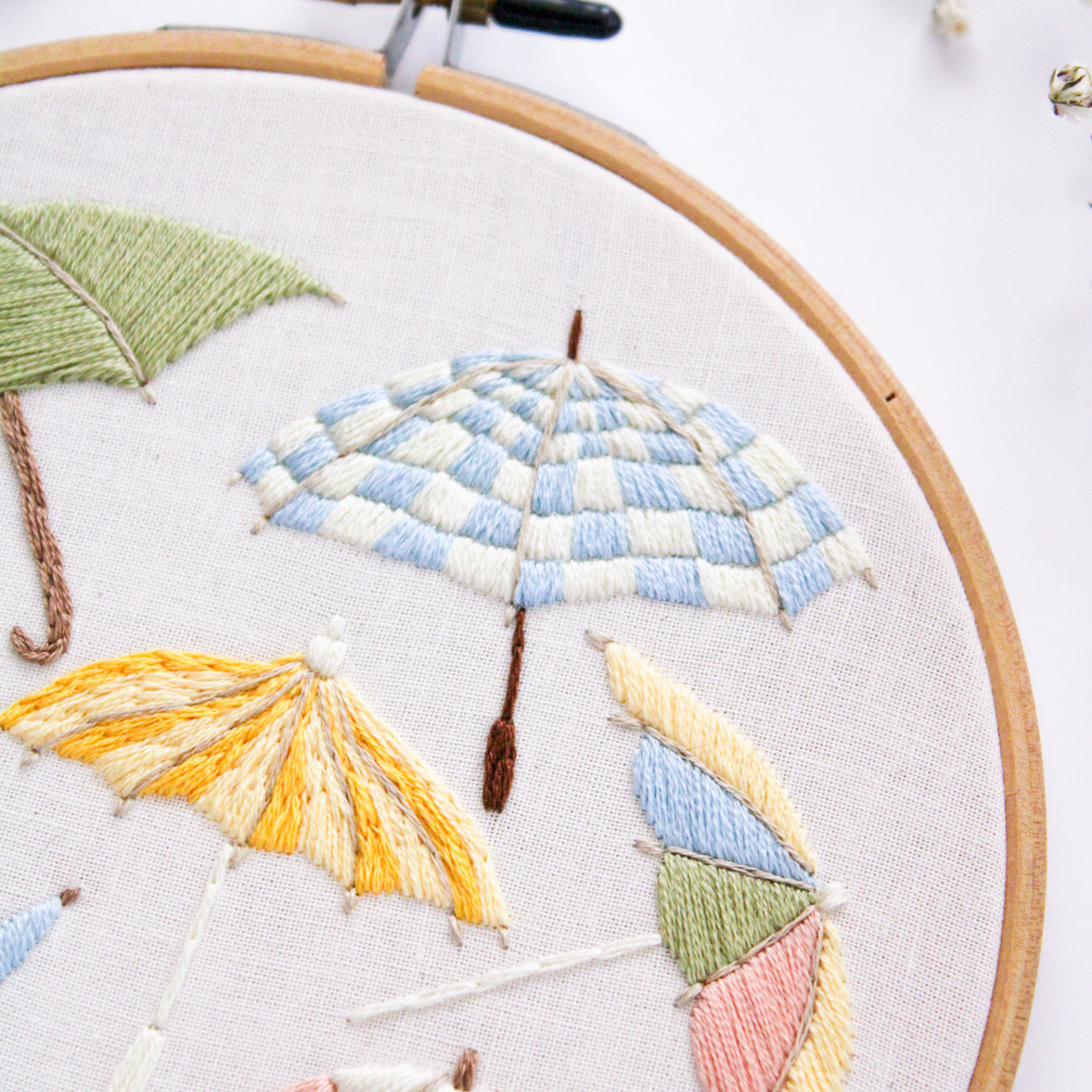 Audrey Umbrella PDF Embroidery Pattern