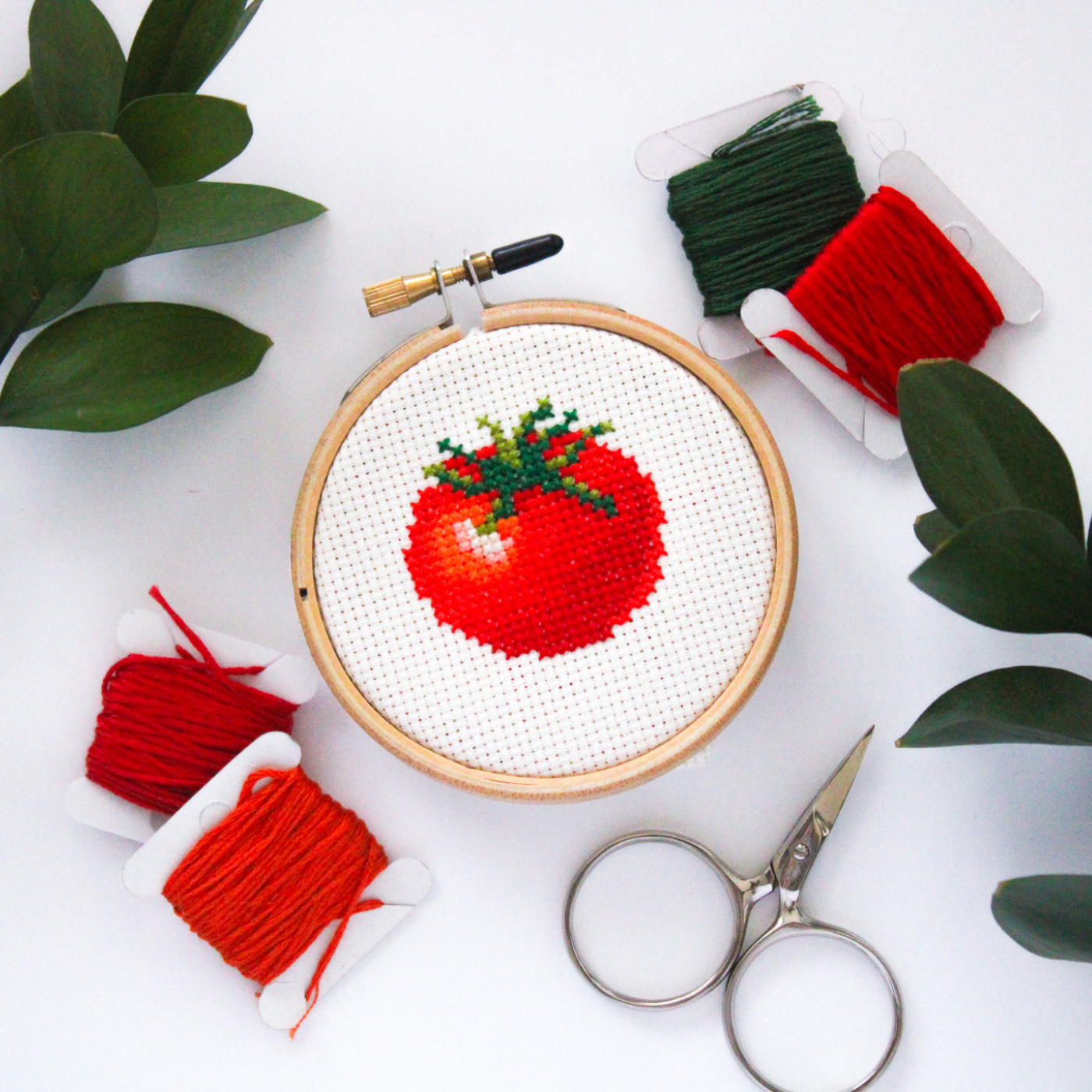 Tomato PDF Cross Stitch Pattern