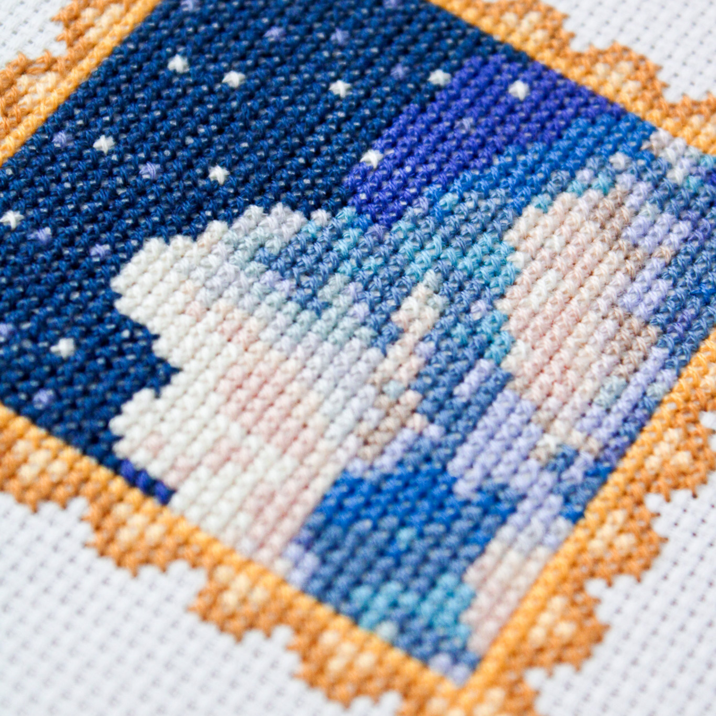 Midnight Clouds PDF Cross Stitch Pattern