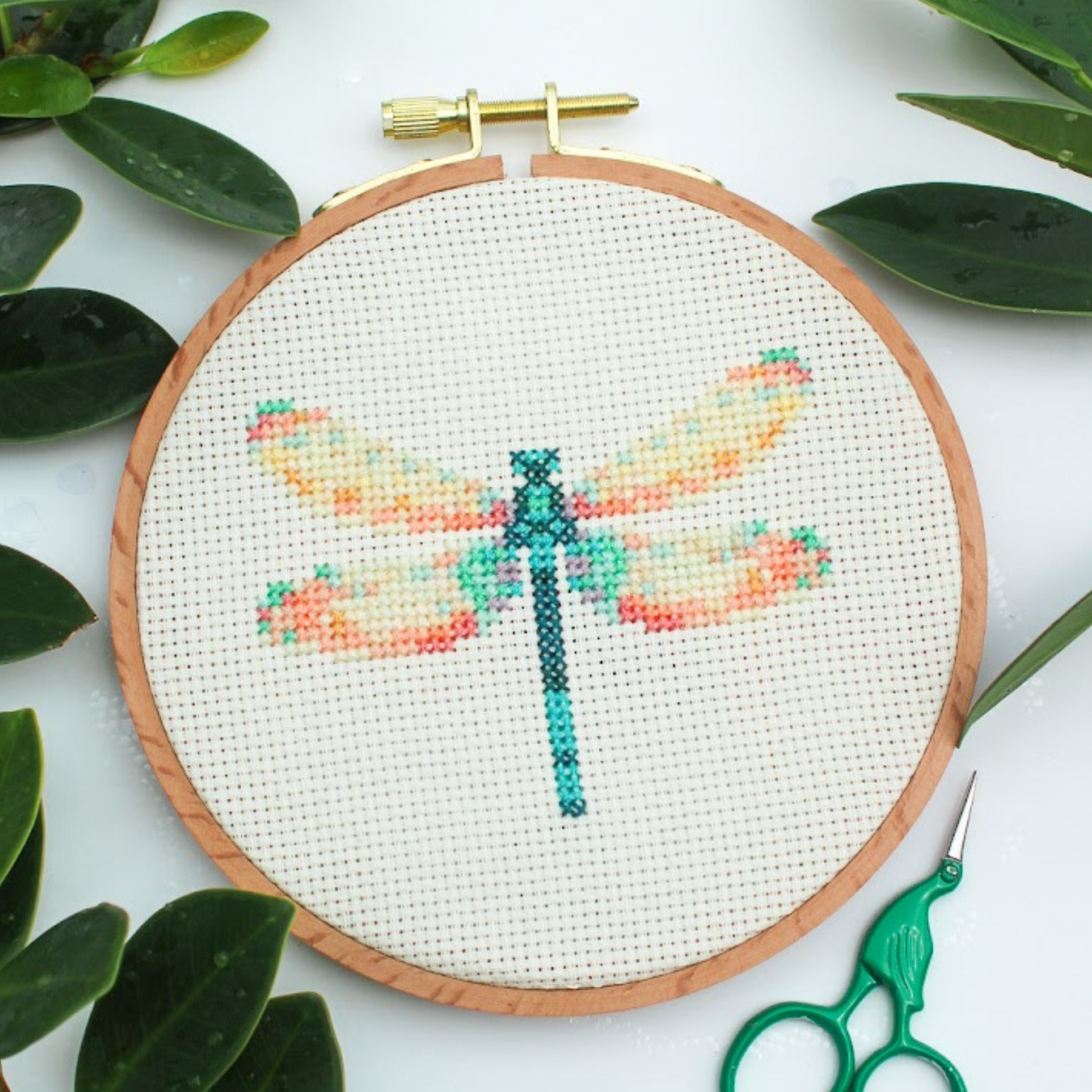 Dragonfly PDF Cross Stitch Pattern