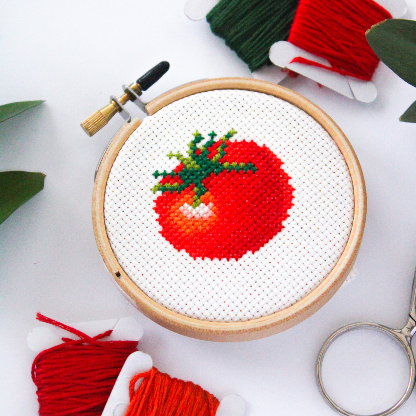 Tomato PDF Cross Stitch Pattern