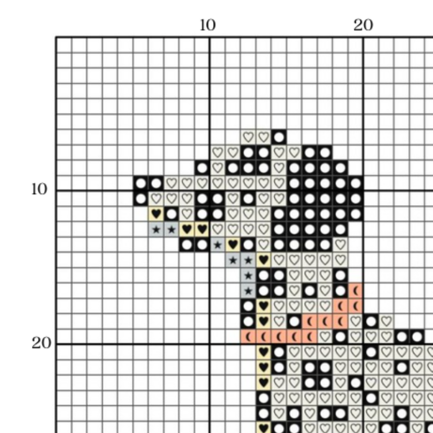 Dalmatian PDF Cross Stitch Pattern