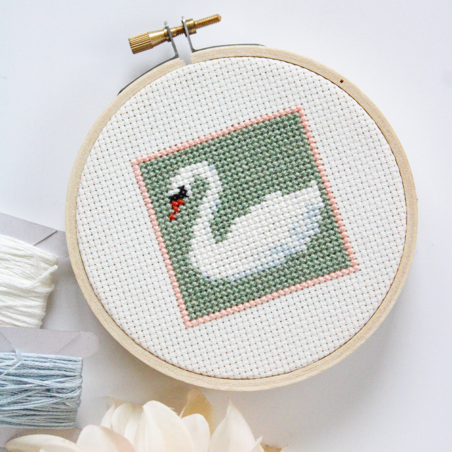 Swan PDF Cross Stitch Pattern