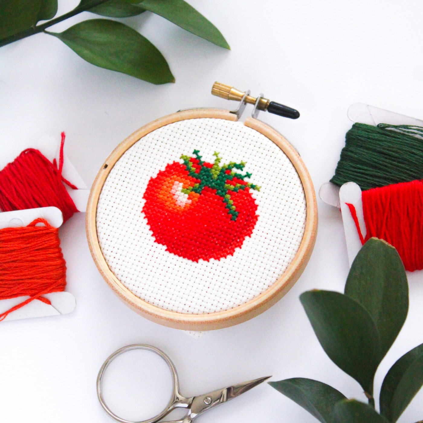 Tomato PDF Cross Stitch Pattern