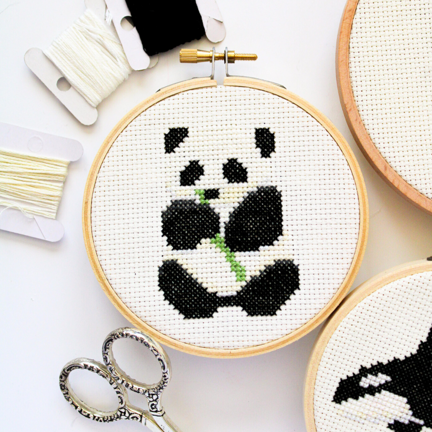 Panda PDF Cross Stitch Pattern