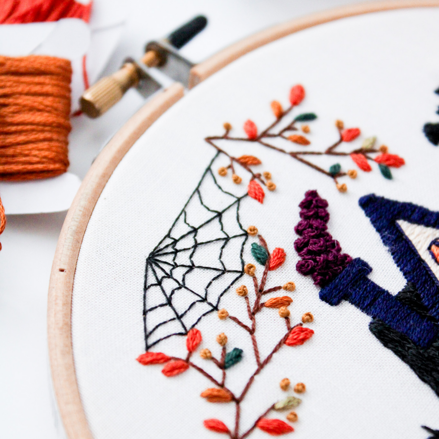 Haunted House PDF Embroidery Pattern