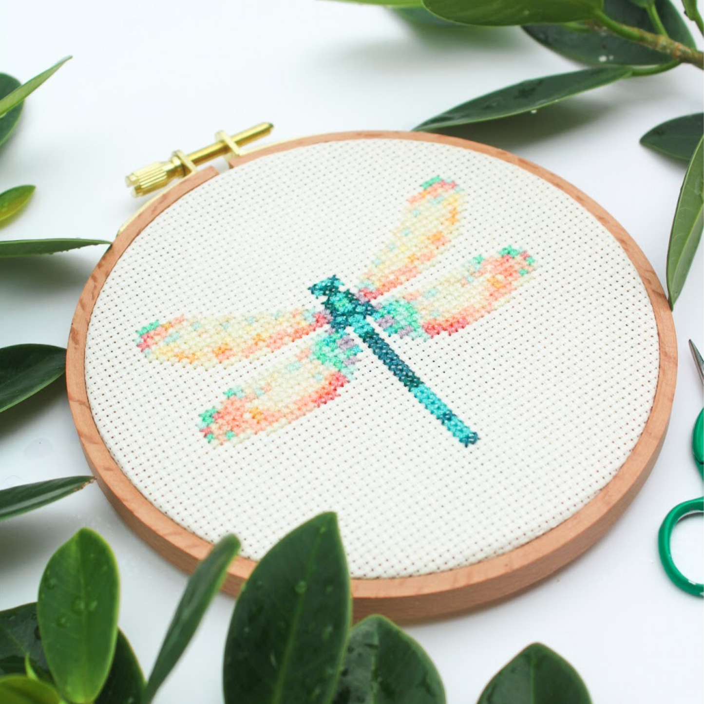 Dragonfly PDF Cross Stitch Pattern