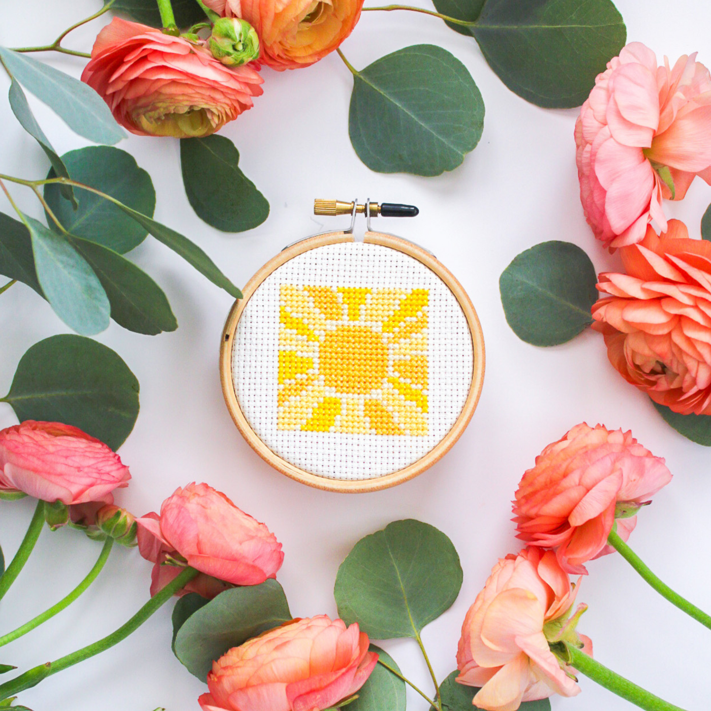 Sunshine Cross Stitch PDF Pattern